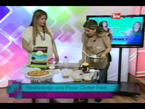 Realizando una pizza gluten free