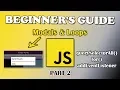 JavaScript Tutorial Modals Loops Part 2
