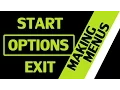 GameMaker Tutorial - Making Menus