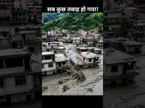 नेपाल में आई भयानक बाढ़ ने मचाई तबाही 😢 लाखों लोगों का सब कुछ हुआ खत्म!