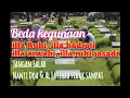 Beda illa Ruhi, illa arwahi, illa hadroti, illa ruhi jasadi saat kirim doa dan alfatihah