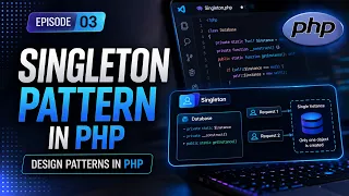 Singleton Pattern in PHP Design Patterns in PHP Episode 03