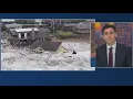 Download Lagu Huizen storten in de oceaan door de gevolgen van orkanen Humberto en Imelda aan de oostkust