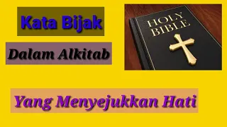 kata kata bijak alkitab yang menyejukkan hati