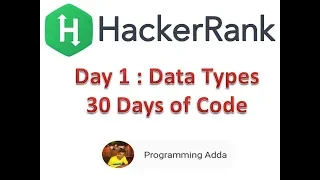 HackerRank Day 1 Data Types Java in Hindi