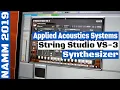 NAMM 2019 Applied Acoustics Systems String Studio VS-3 Synthesizer SYNTH ANATOMY