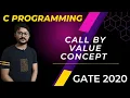 Function Calling Call By Value Concept in C Programming Recursion From GATE-PYQ In Bengali