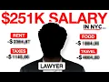 What My 251k Salary ACTUALLY Looks Like In NYC BigLaw Lawyer