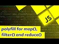 22 Polyfill for map filter reduce array methods Javascript Interview question in Hindi