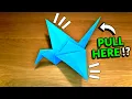 Origami Flapping Paper Bird Fun Easy Origami