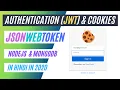 Node JS Authentication Cookies JSONWebToken JWT with Nodejs MongoDB in Hindi in 2020