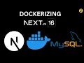 How to Run Next js 16 with MySQL phpMyAdmin Using Docker