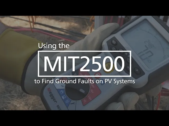 Megger 2500 2.5kV Insulation and Continuity Tester