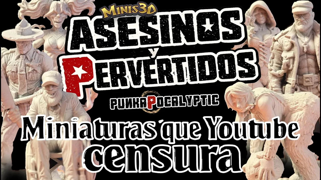 Abrimos más CAJAS de MINIS 3D vol.2 #punkapocalyptic #wargame #miniature