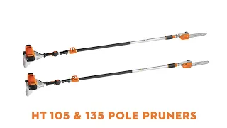STIHL HT 105 135 Petrol Pole Pruners Telescopic Pole Pruners STIHL GB