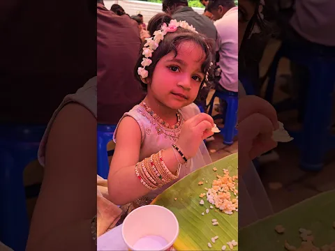 ziva🤩🤩🤩 വീണ്ടും ഓണസദ്യ