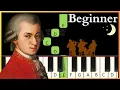 Download Lagu Mozart - Little night music (Eine kleine Nachtmusik) | VERY EASY BEGINNER PIANO TUTORIAL