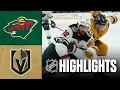 Wild vs Golden Knights NHL Highlights December 29 2025