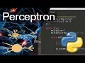 Single-Layer Perceptron Background Python Code