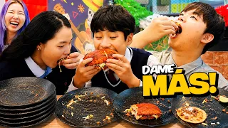 ESTO PASA SI DAS COMIDA MEXA A ESTUDIANTES COREANOS  Chingu Amiga