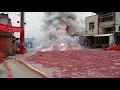 Lagu Burning 1000000 firecrackers At a Time | China's Festival |