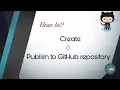 How to Add Existing Project to a Github Repository