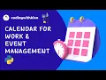 Make a Calendar for Work and Event Management with Python Coding With Kien Python Projects