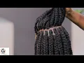 How To Do FLUFFY NATURAL BRAIDS Beginners Tutorial Natural Hairstyles