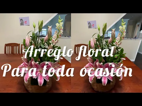 Download MP3 Arreglo floral de LILIS fácil de elaborar un resultado único 😍👌