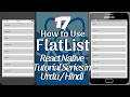 Part 17 React Native Tutorial Series for Beginners in How to use FlatList Component