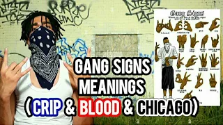 gang signs meanings crip u0026 blood u0026 chicago