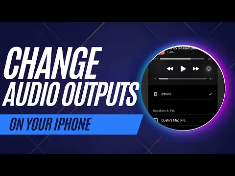 Download MP3 How To Change iPhone Audio Output - Headphones and Speakers