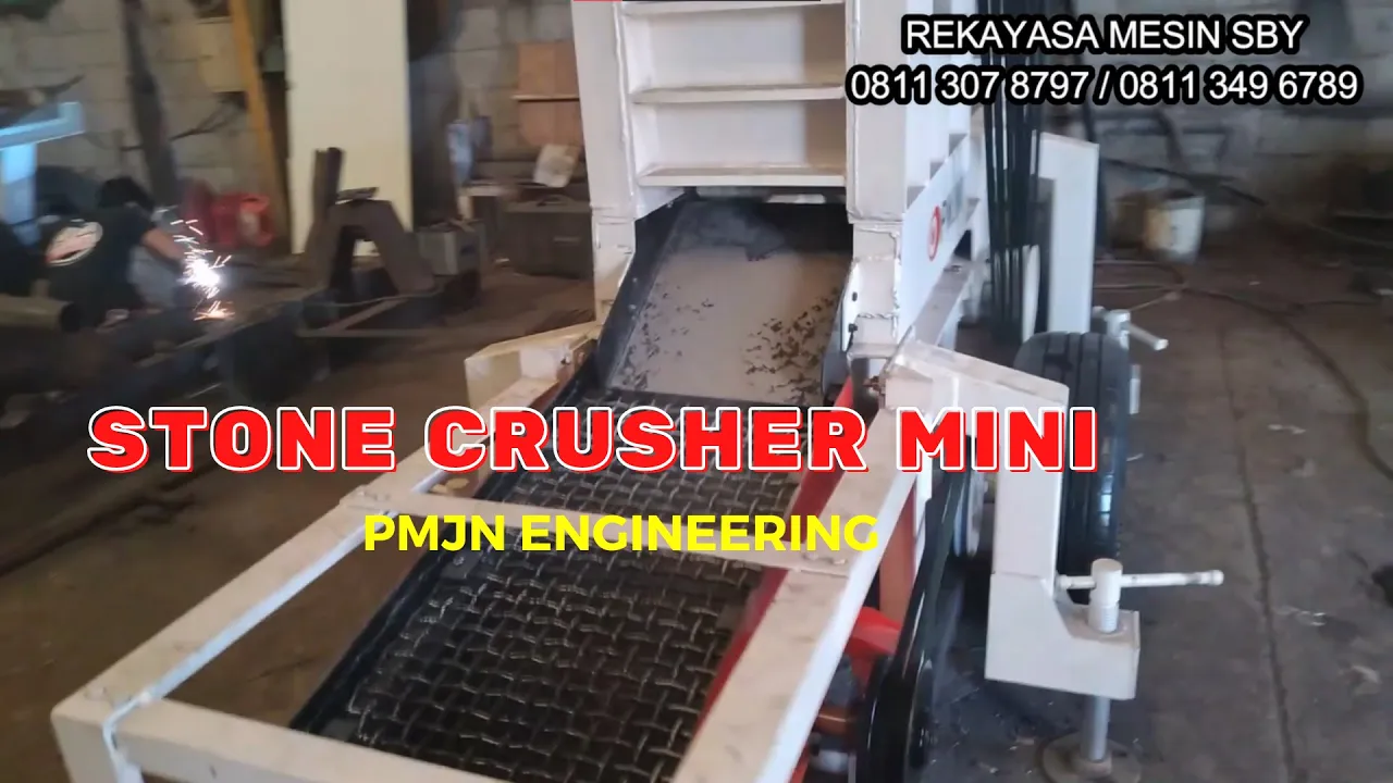 STONE CRUSHER MINI PEMECAH BATU SEDERHANA