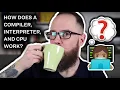 How does a compiler interpreter and CPU work