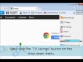 TV Fanatic Toolbar TV Listings