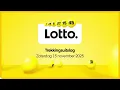 Lotto trekkingsuitslag 15 november 2025