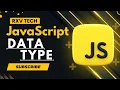 Data Types in JavaScript Primitive Non primitive JavaScript Tutorial In Hindi