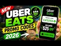 NEW Uber Eats Promo Code 2026 Get now 100 Uber Eats Discount Codes for New Existing Users 1