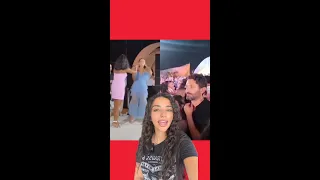  مع السلامة باي باي    دينا الشربيني تشارك روبي في حفلها بحضور كريم محمود عبد العزيز وزوجته  روبي دندنها