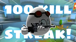 INSANE 100 Kill Streak With Buck Crackshot Shell Shockers