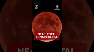Near-total lunar eclipse Timing cloud coverage forecast