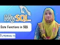 Date Functions in SQL How to Work with Dates in SQL Queries