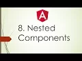 8 Angular 2 4 Tutorials For Beginners Nesting Components Component Within Component
