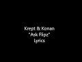 Ask Flipz - Krept & Konan feat. Stormzy - Lyrics