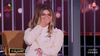 الفنانة ليلى عبدالله ما أعرف أتكلم لبناني كويتي وبس عالسيف 