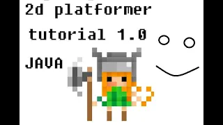 2D platformer in Java Processing tutorial