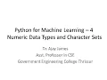 Python for Machine Learning - 4