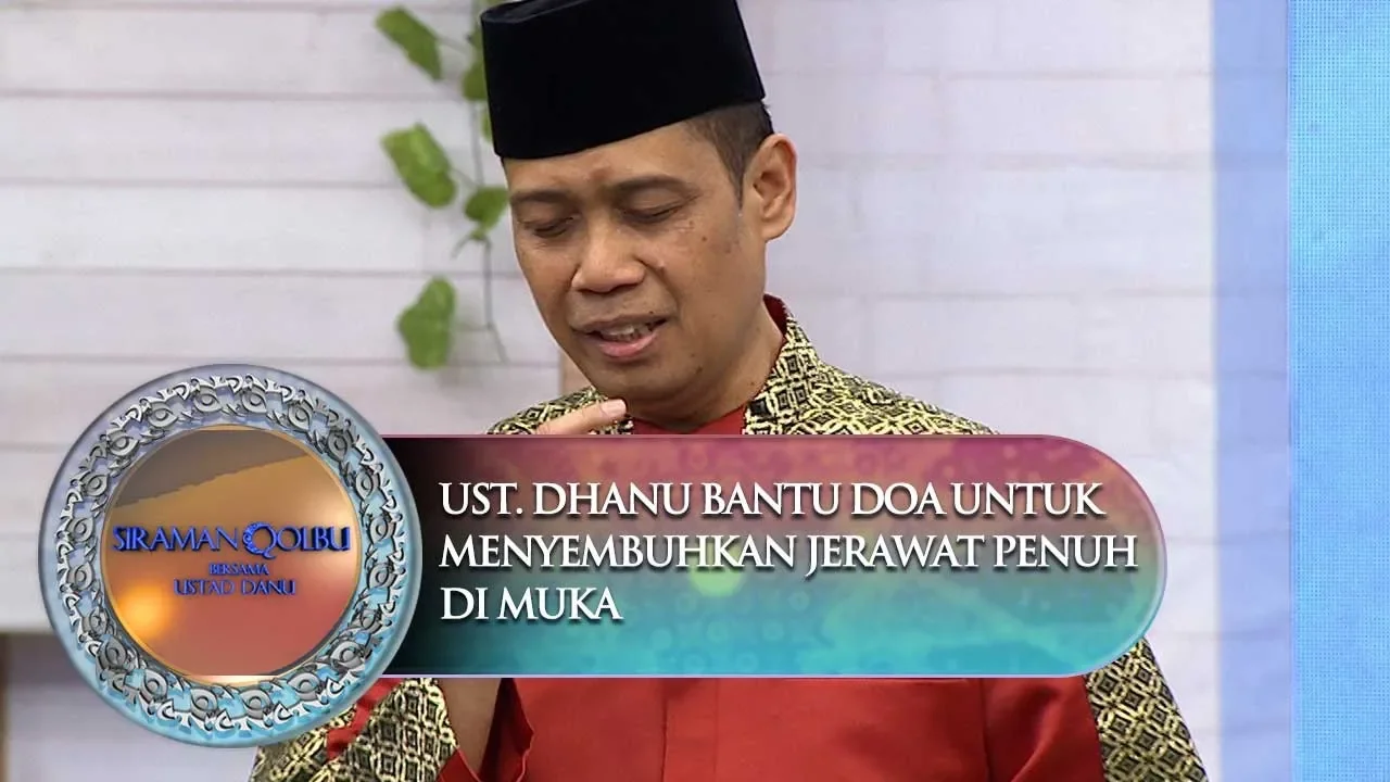 
          
          
          
            
            Ust. Dhanu Bantu Doa Untuk Menyembuhkan Jerawat Penuh Di Muka - Siraman Qolbu (5/11)
          
        . 