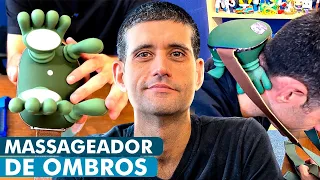 Comprei um MASSAGEADOR PORTÁTIL (com mãozinhas😍)