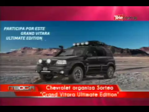 Chevrolet organiza sorteo Grand Vitara Ultimate Edition